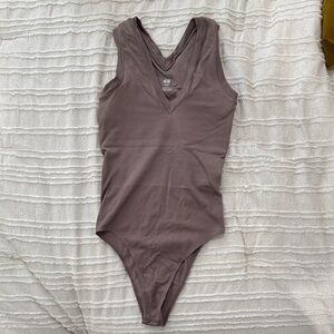 H&M Bodysuit in Taupe - XS